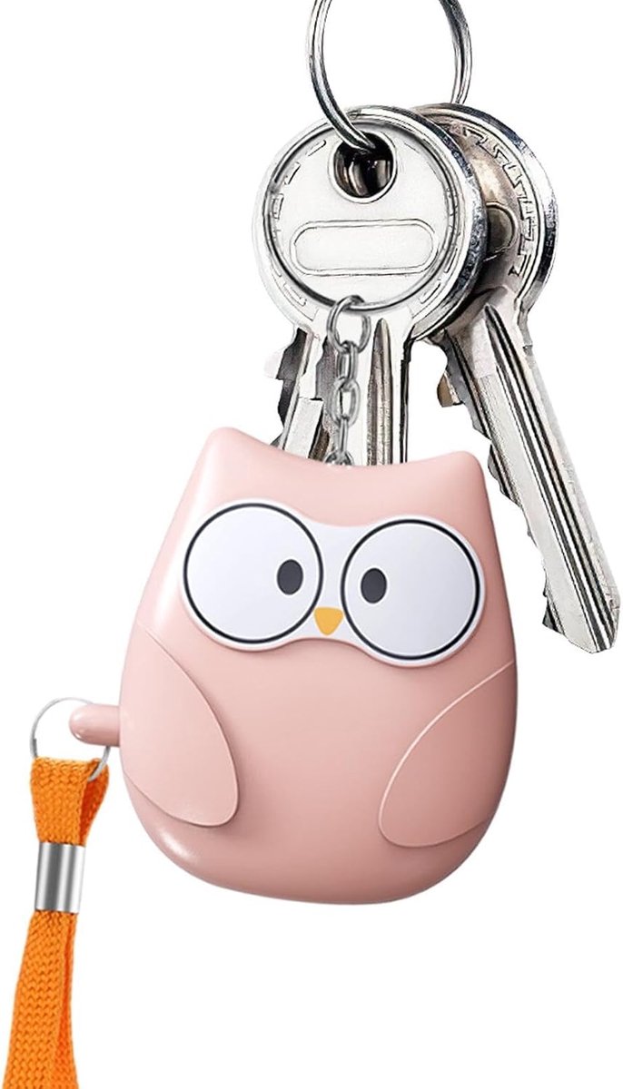 Persoonlijk Alarm - Veiligheidssleutelhanger - Zelfbescherming - 130 dB Geluid - 6x3x7 cm - Roze