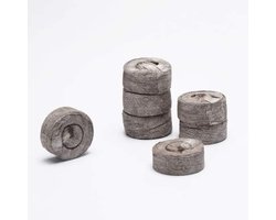 Jiffy Potgrond - Zaai Pellets - Planten Starten - Biologisch Afbreekbaar - 35mm - Bruin
