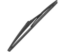 Ruitenwisserblad Achter - Achterwisser Auto - Veilig Rijden - Stabiele Structuur - 12 inch - Zwart