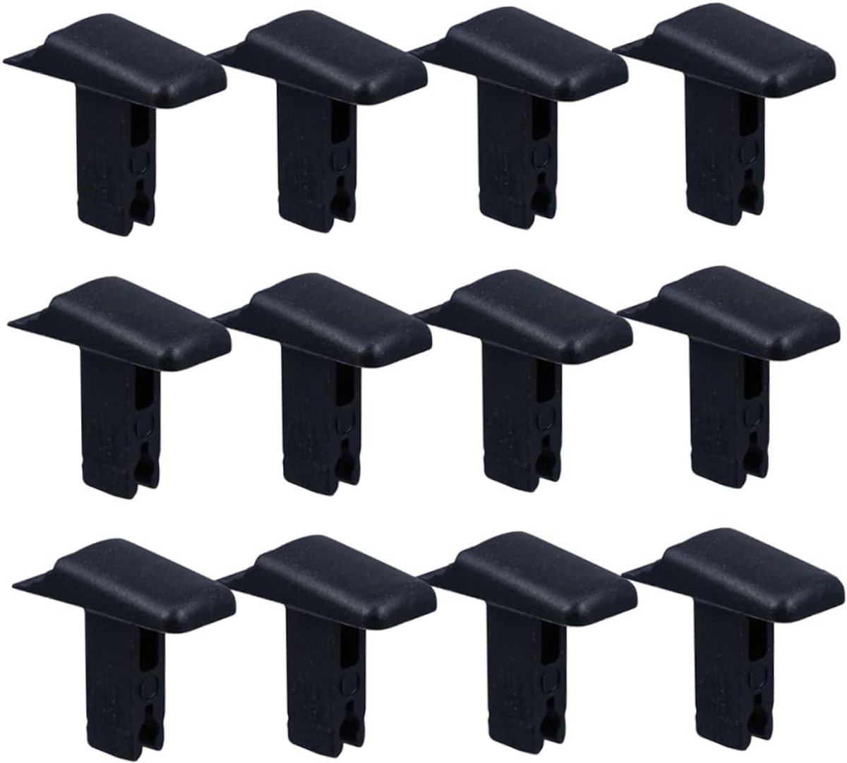 Telescopische Ladder Knop - Ladder Schakelaar Vervanging - Ladder Veiligheid Vergroten - Hitte- en Koudebestendig - 3.4x3x1.5cm - Zwart
