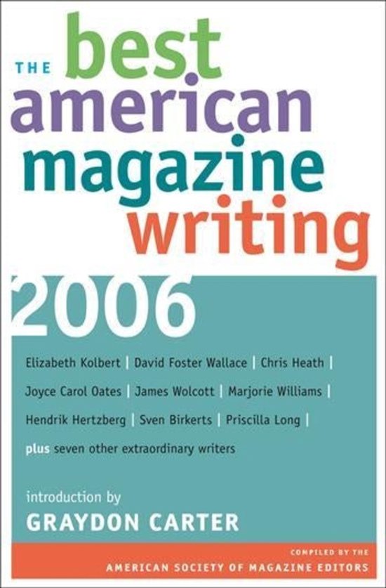 The Best American Magazine Writing 2006 - cover
