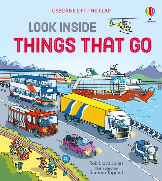 Look Inside Things That Go - cover