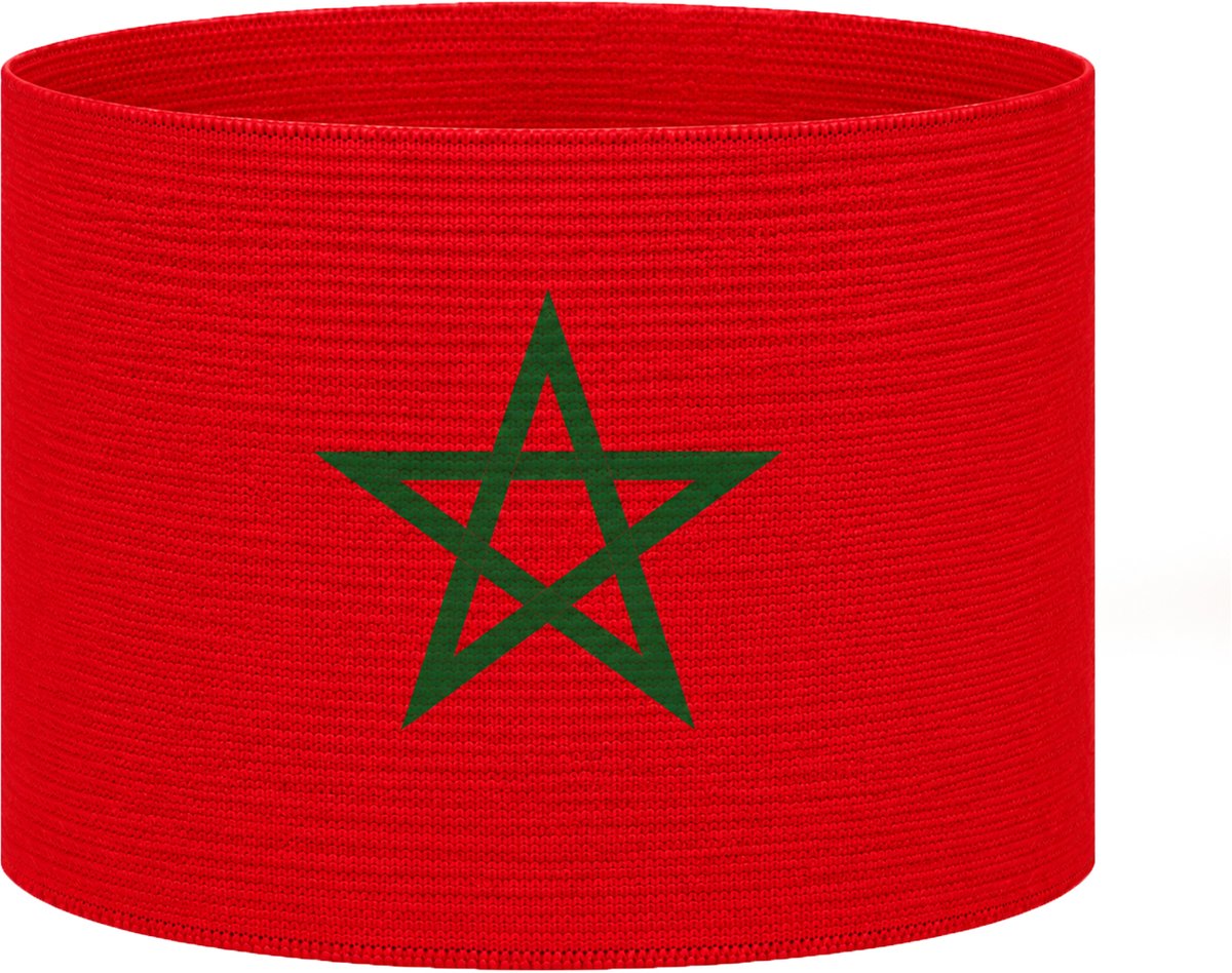 Het Vlaggenschip Aanvoerdersband Marokko - Vlag - WK 2026