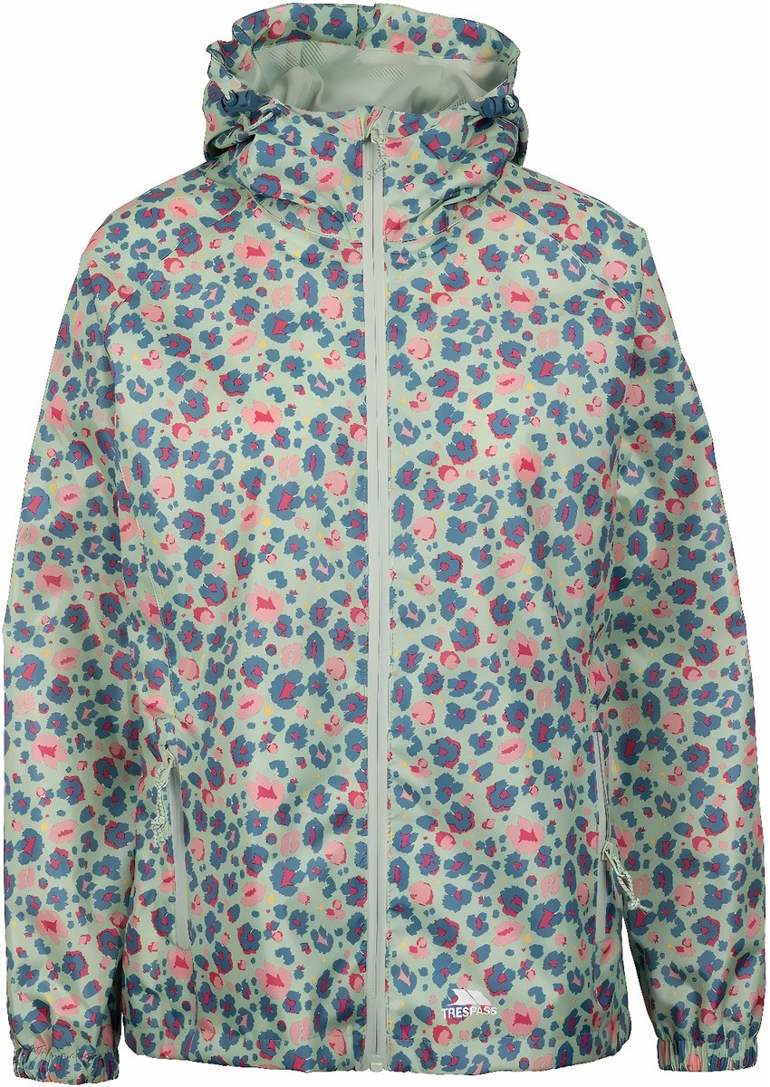 Trespass damesjas Indulge Jas Tp-75 -S Light Sage Print