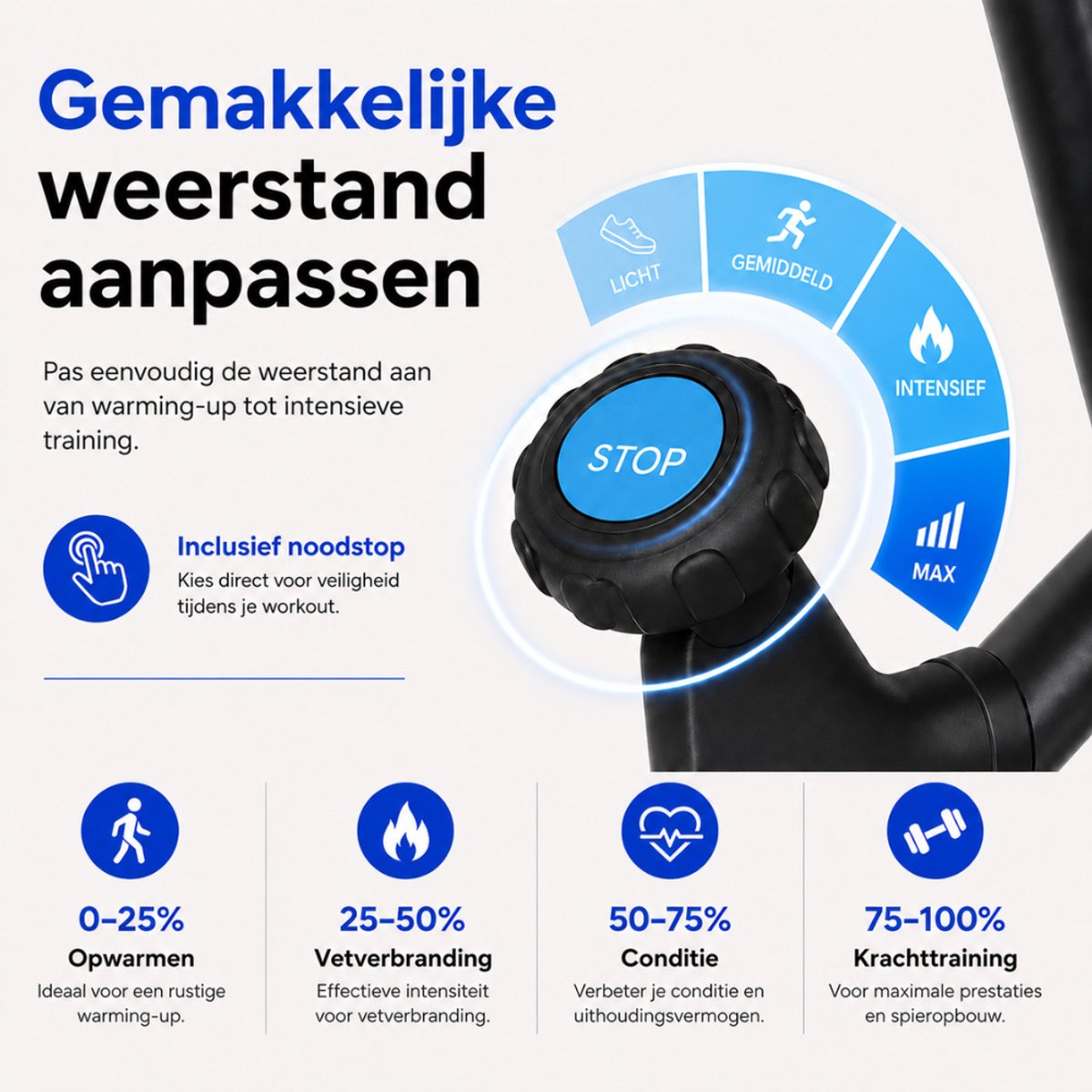 Sportfloww Hometrainer II - Fitness Fiets thumbnail 3