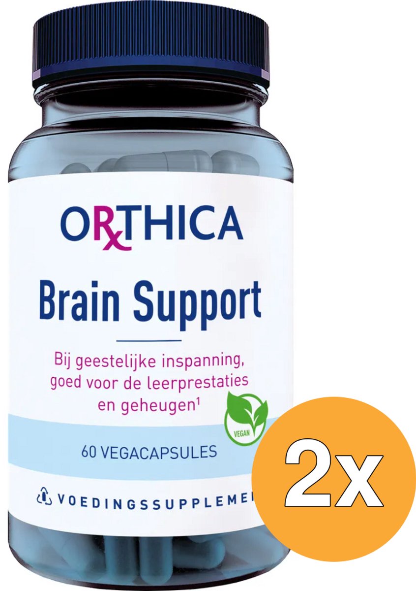 2x Orthica Brain Support (60 capsules)
