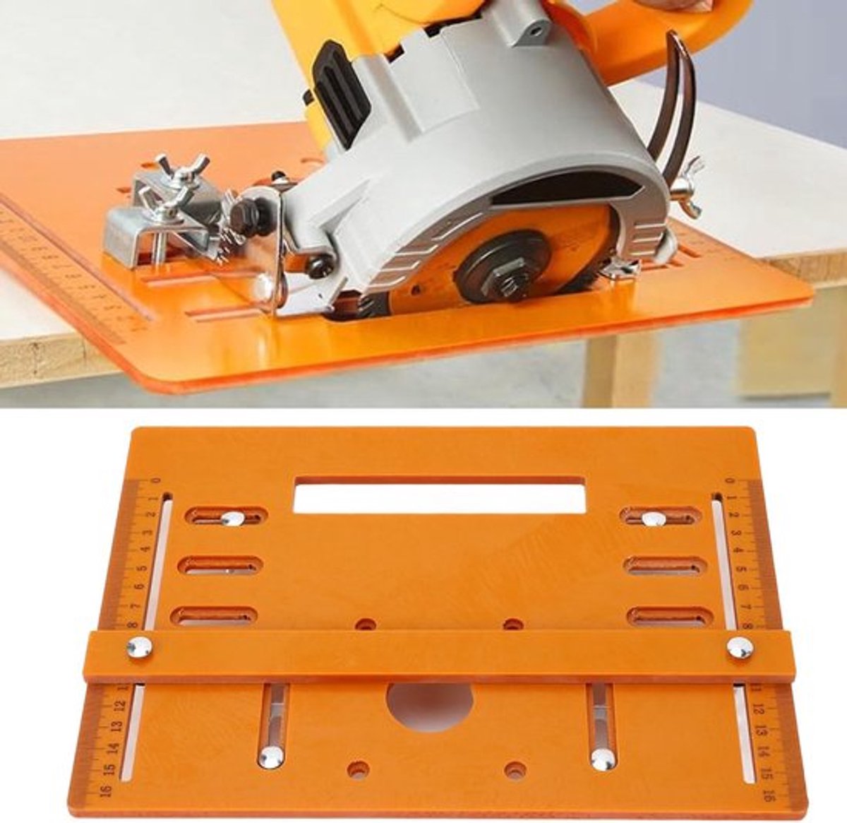 Store_7 - Draagbare zaag - Snijmachine-grondplaat - Ergonomische
