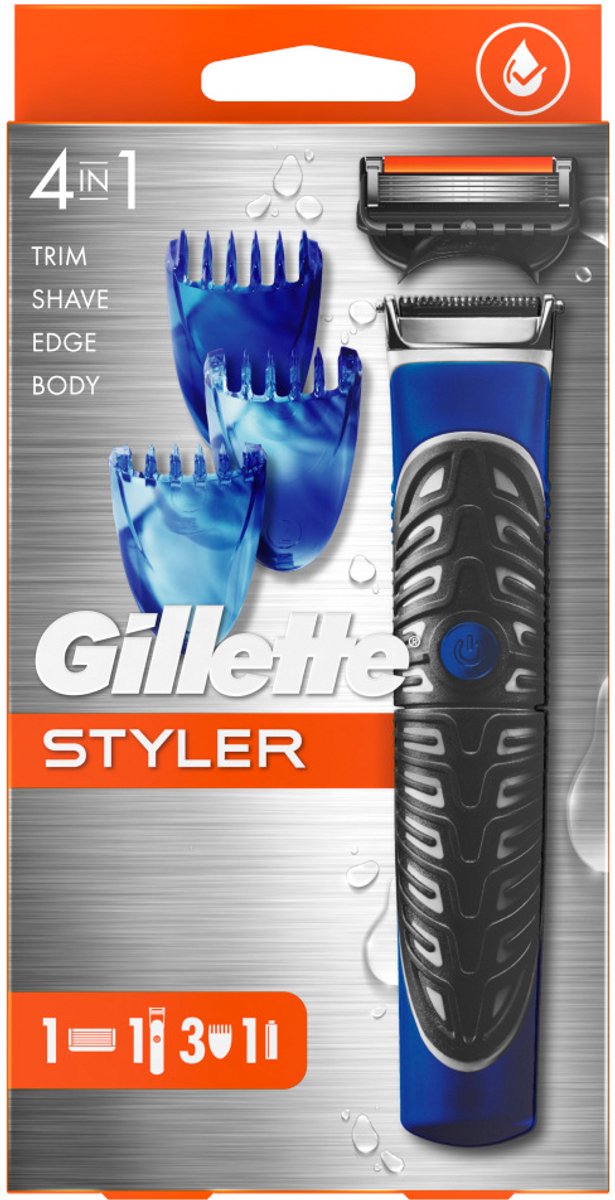 Gillette All In One: scheren, trimmen & contouren - waterdicht thumbnail 2