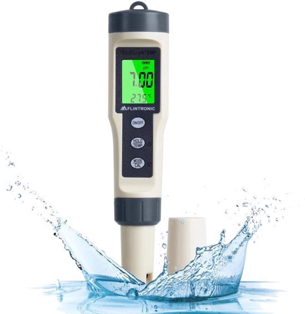 Dailygoody - 4-in-1 - pH-meter - Nauwkeurig LCD-display - Compact