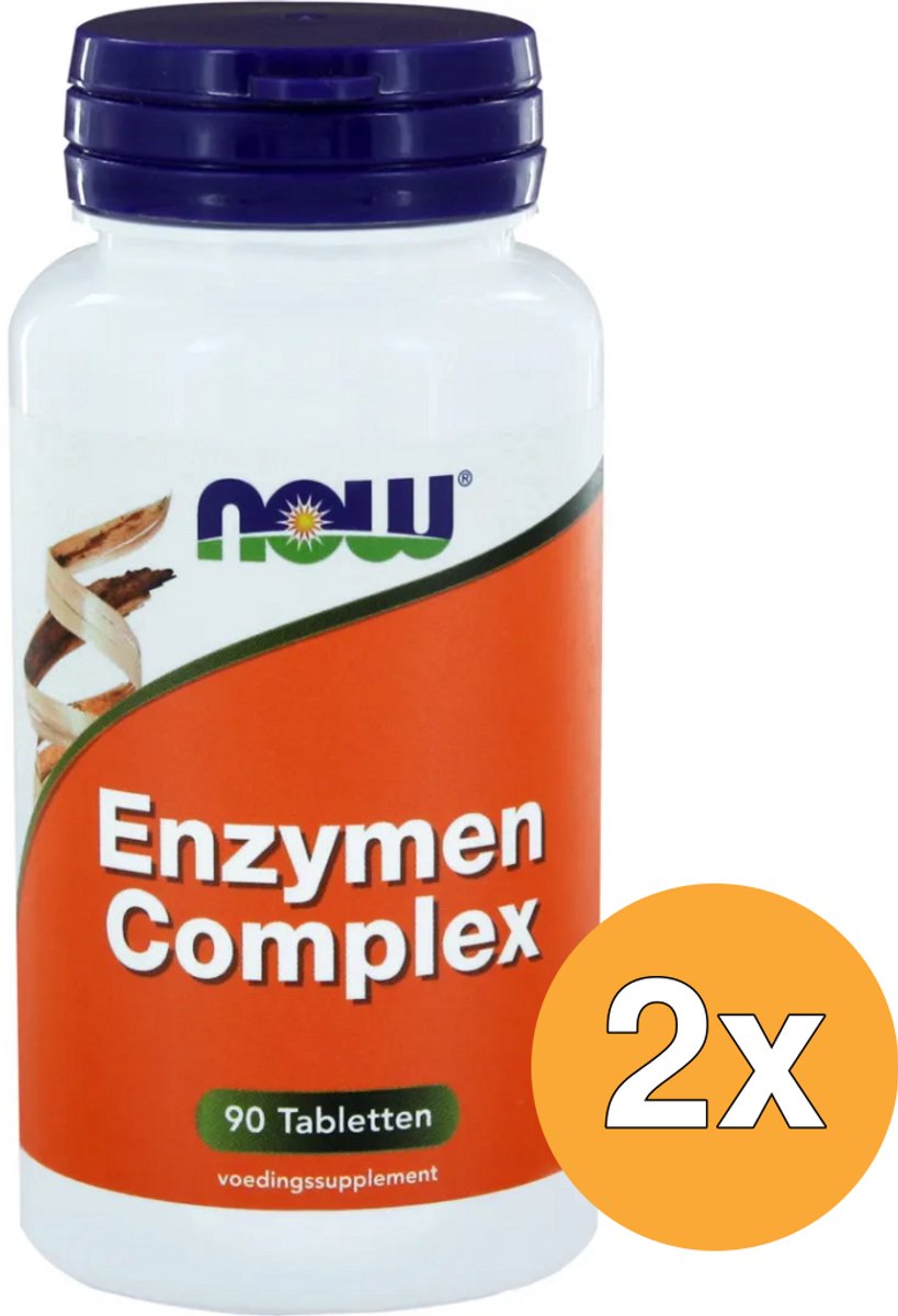 2x Now Enzymen complex (90 tabletten)