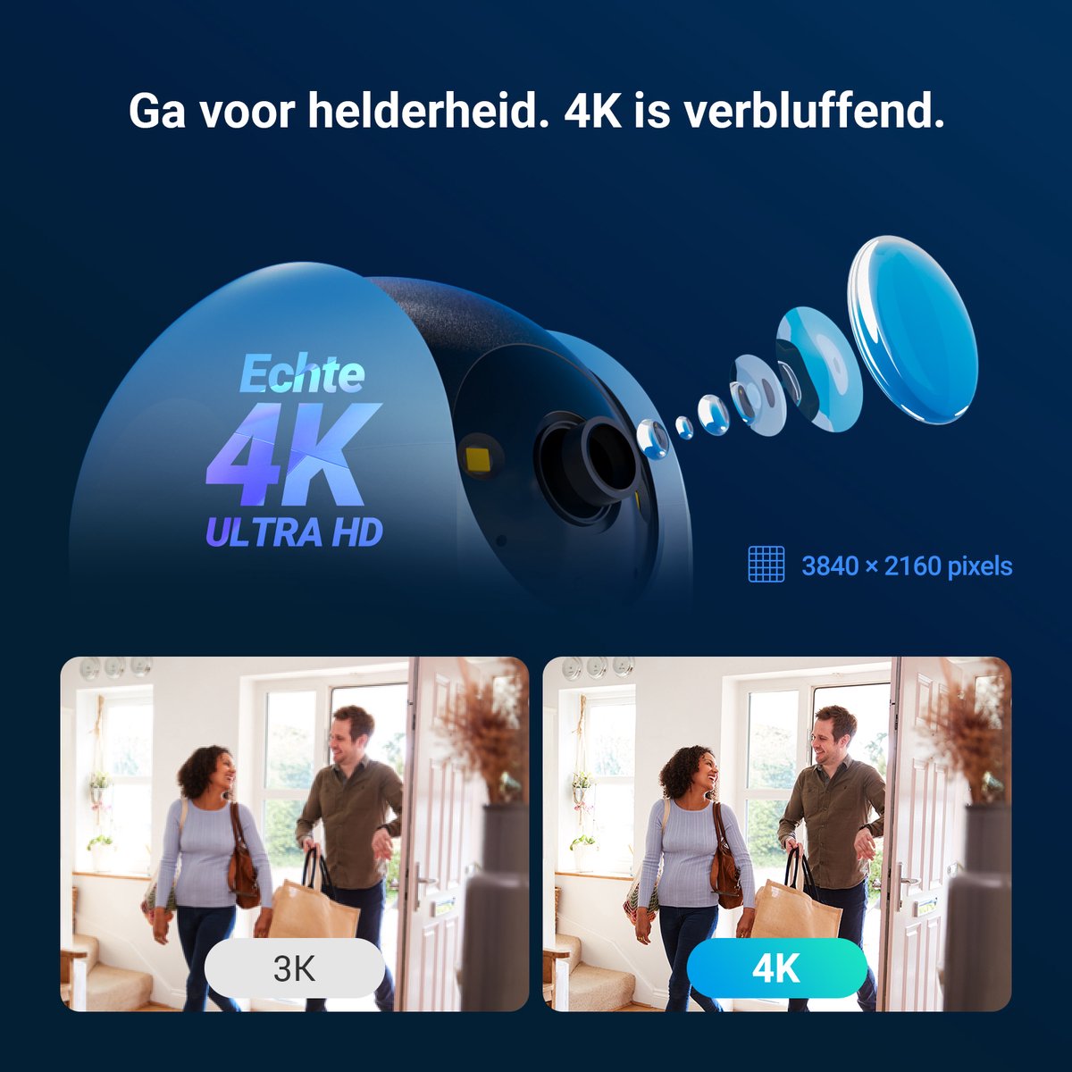 EZVIZ C6N G1 Beveiligingscamera met Kleuren Nachtzicht - afbeelding 3