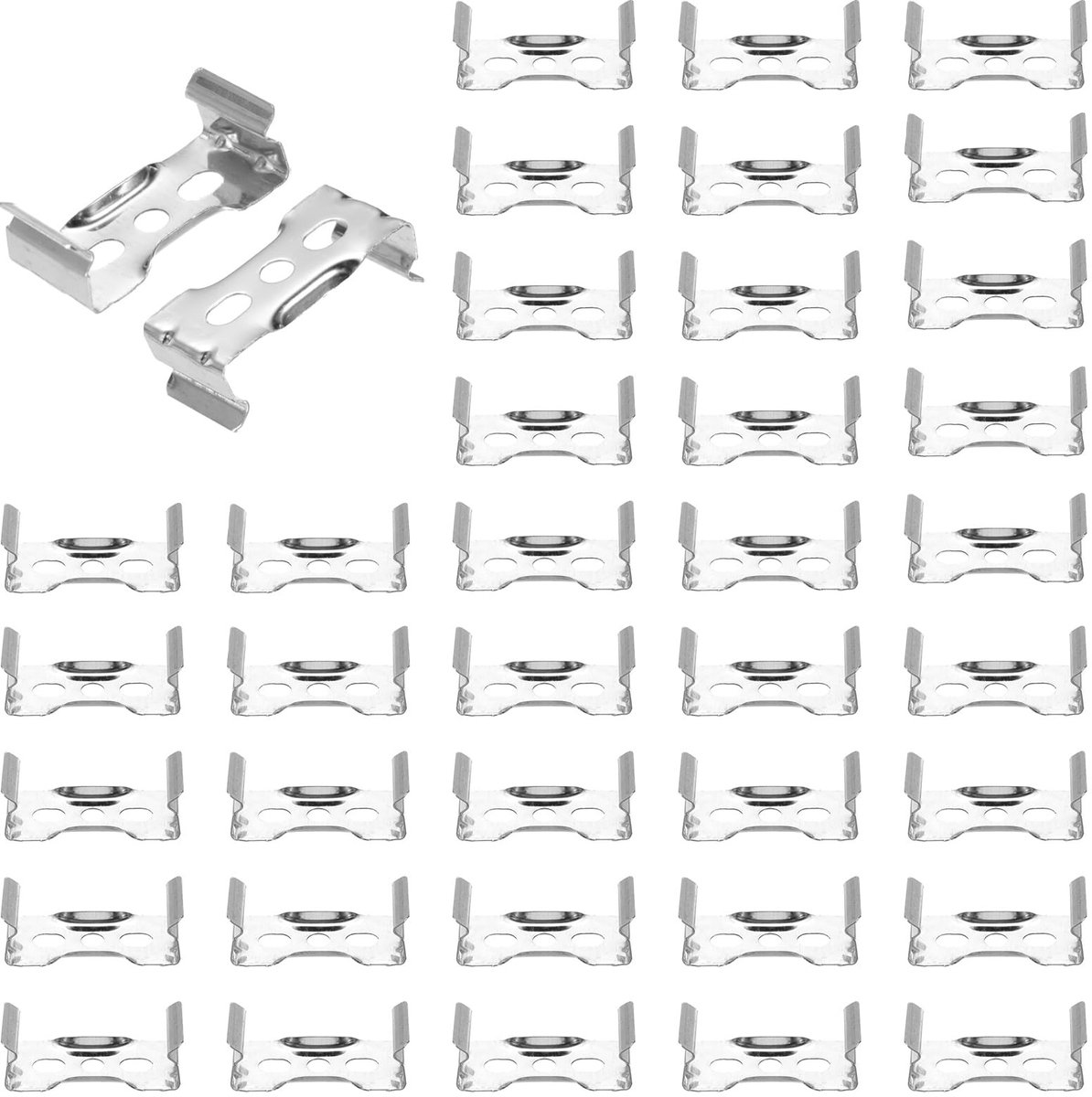Solidchoice - 36 Stuks T8 LED Lamp Holder Clips voor Fluorescentiebuizen