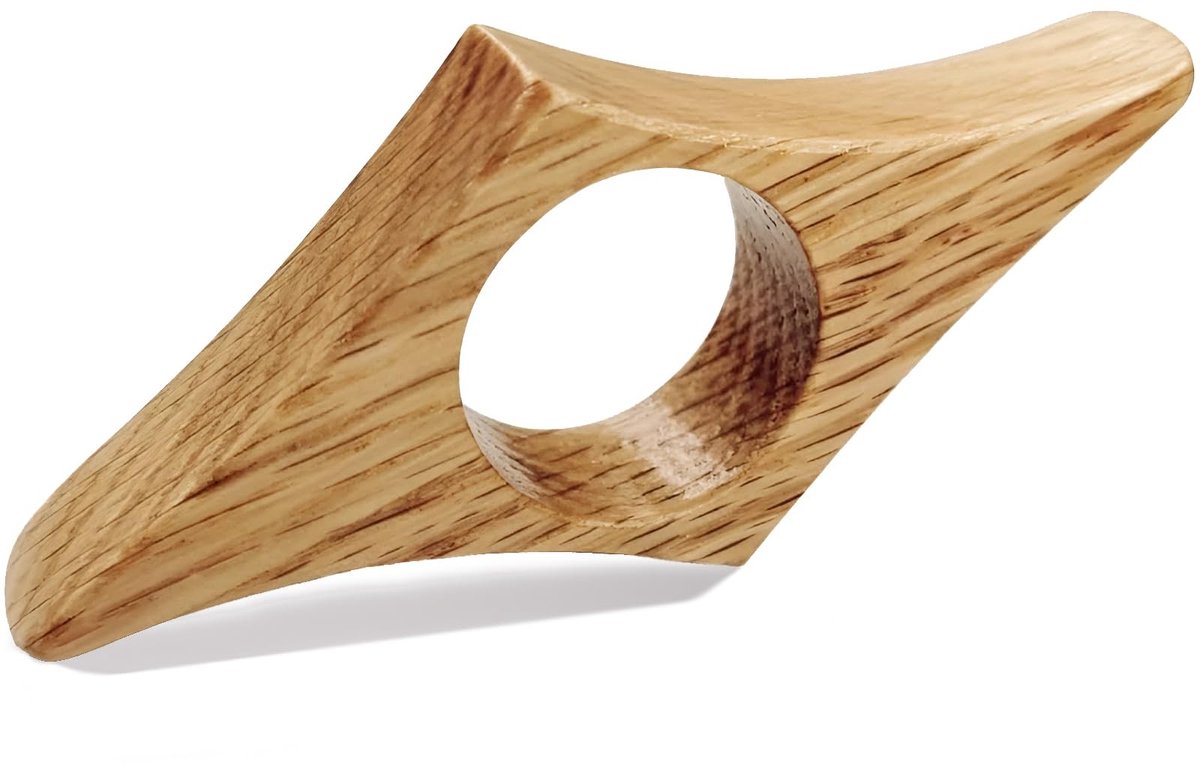 Solidchoice - Houten Boekmerk, 25mm Duim Bookmark voor Lezers