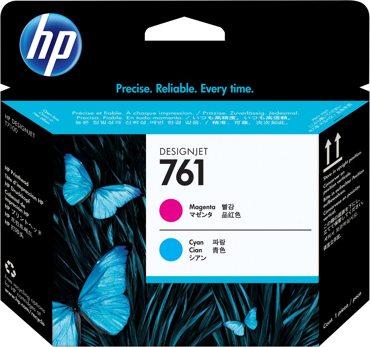 HP - CH646A - Printkop cyaan