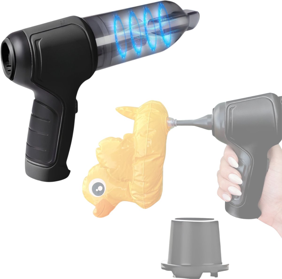 Zavio® Auto Stofzuiger - Kruimeldief - Handstofzuiger