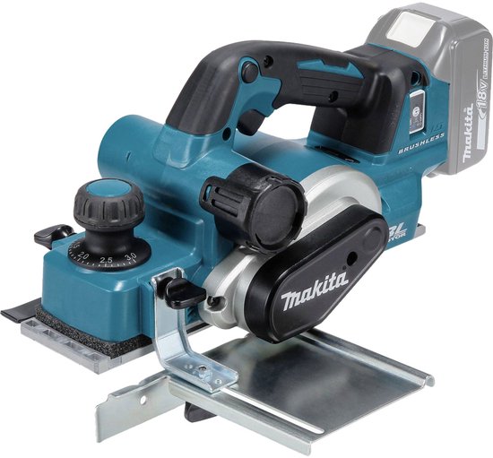 Makita DKP181Z draadloze schaafmachine met AWS radio-adapter 18 V (zonder batterij) van Makita — afbeelding 4