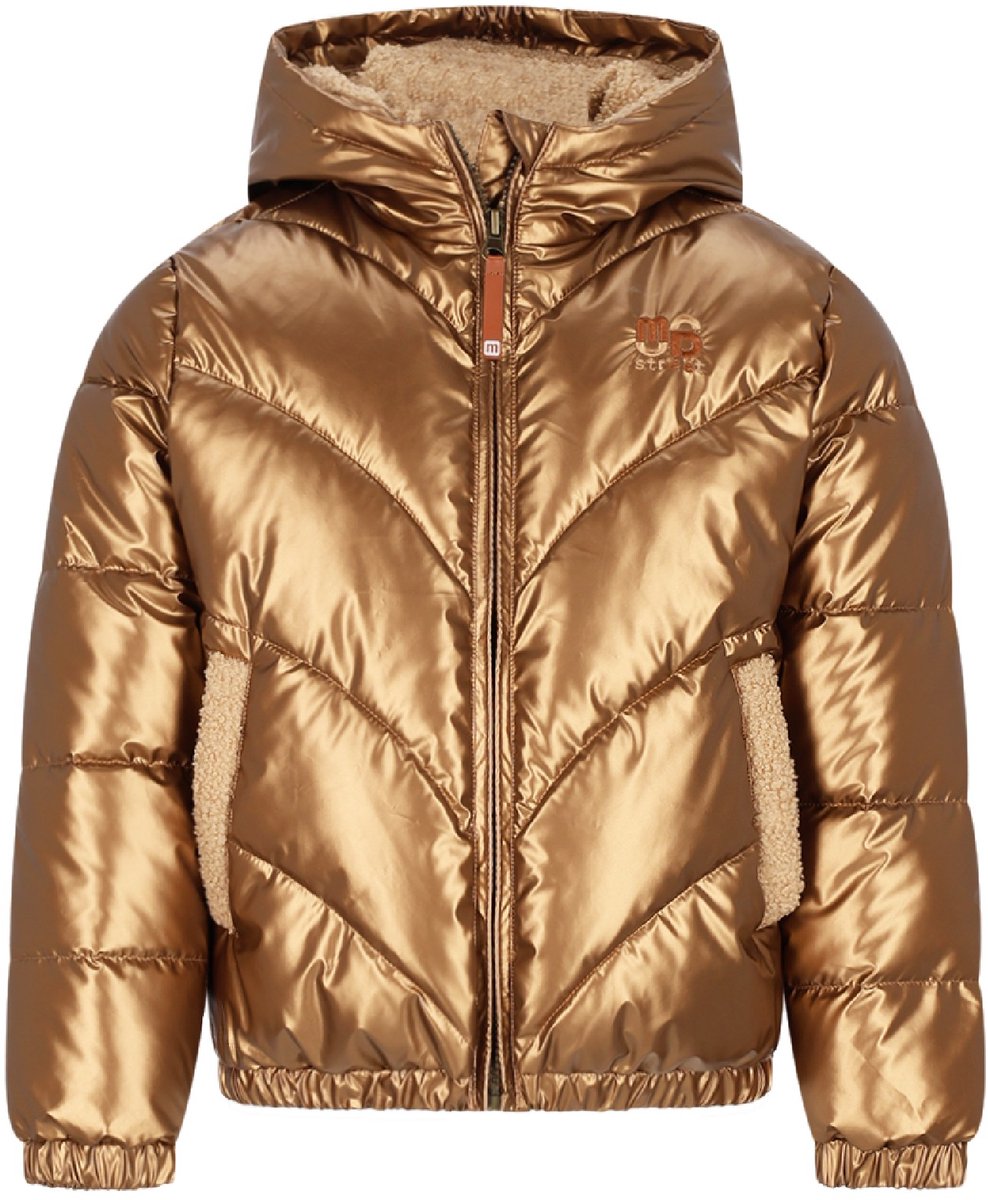 Moodstreet Quilted Bomber Jill M607-5210/ Dark Gold - Maat 146/152