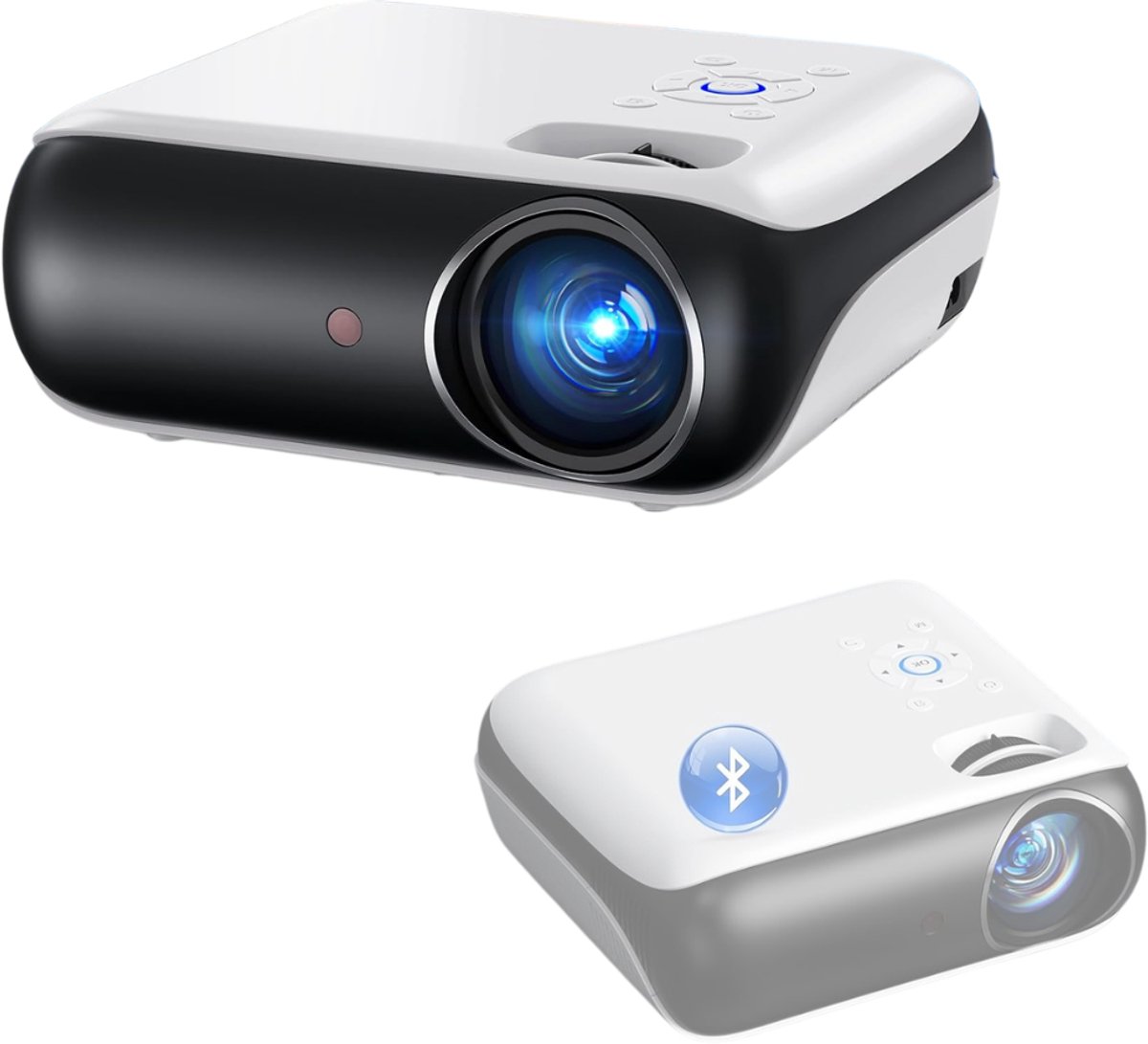 Zavio® Mini Beamer - Mini Projector - Beamer 4k