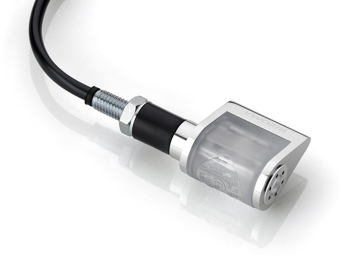 Solidchoice - Mini Universele Knipperen voor Motoren en Scooters - Zilver