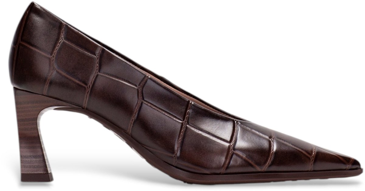 Hispanitas Bruine leren schoenen Paris