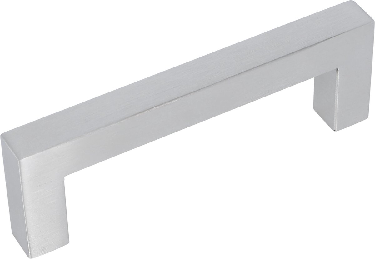 Meubelgreep Vera geborsteld RVS 108mm - Boorafstand 96mm