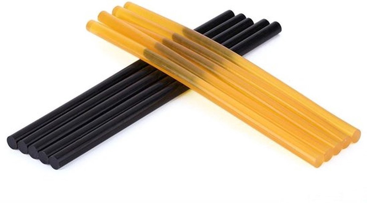 Carrosserie reparatie lijm sticks - 10 stuks - hagelschade herstel kit met deukreparatie gereedschap