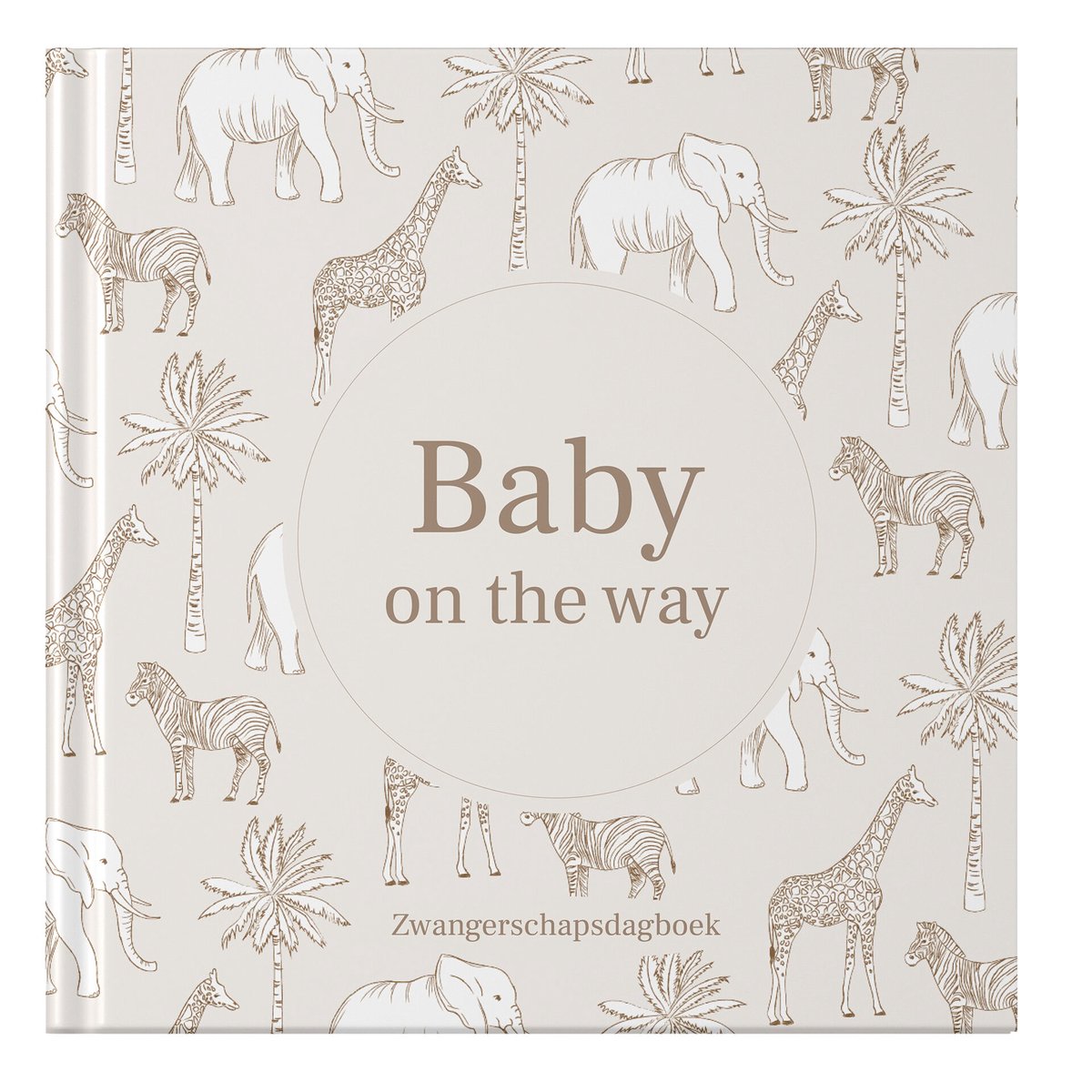 Fyllbooks Mijn 9 maanden dagboek - African Animals