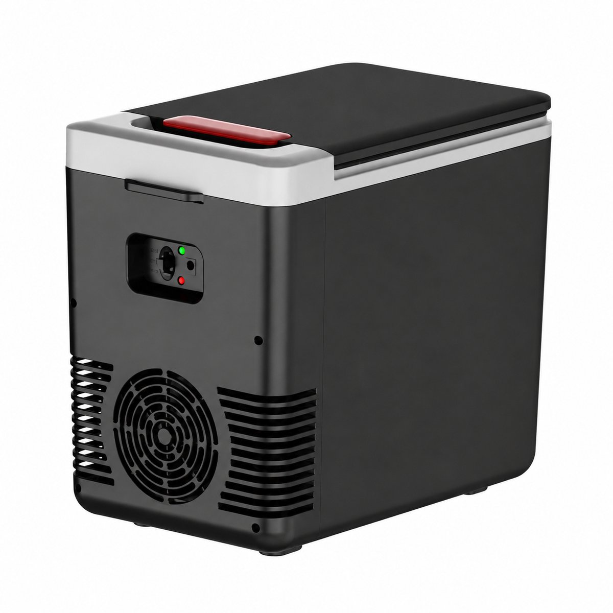 Reky Koelkast - Elektrische koelbox - Koelbox - Koelkast tafelmodel - Auto koelkast - Vriezer - Compressor - Zwart - 12V auto - 10L
