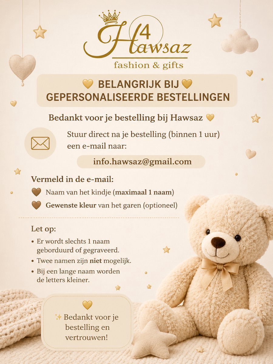 Kraamcadeau voor jongen met naam - Hawsaz.nl cadeau - knuffeldoekje 1 stuk baby blauw - Baby knuffel - Babygeschenk - Babycadeau - Babyshower - Geboortecadeau - Maan - Baby kado - cadeau met naam - Babygeschenkset - Gepersonaliseerd – foto 2