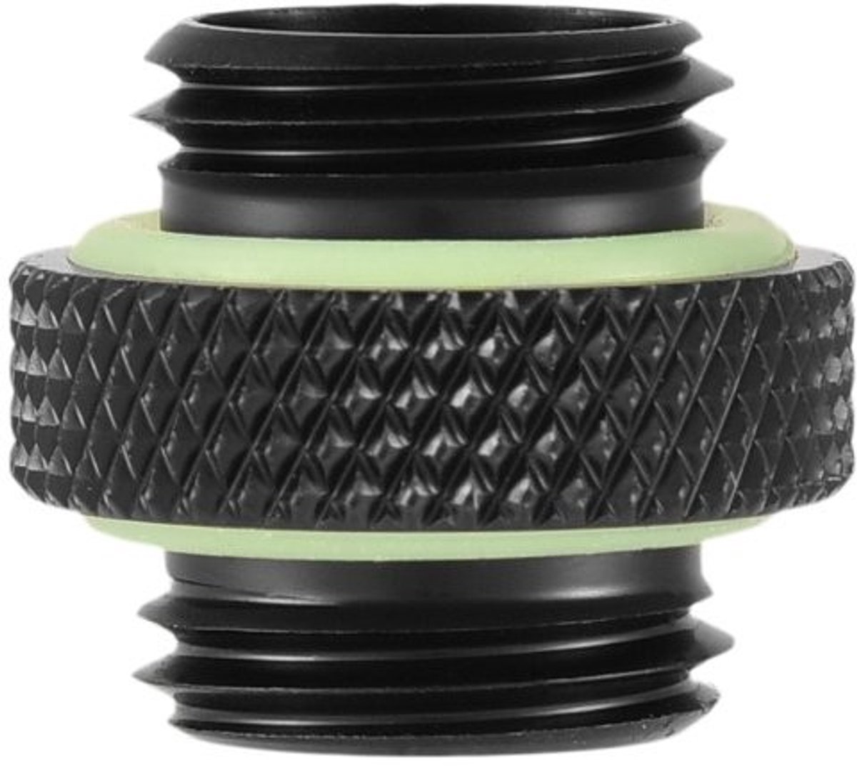 Solidchoice - 2 stuks G1/4" Schroefdraadfitting Adapterconnector - Mannelijk naar Mannelijk voor Waterkoeling