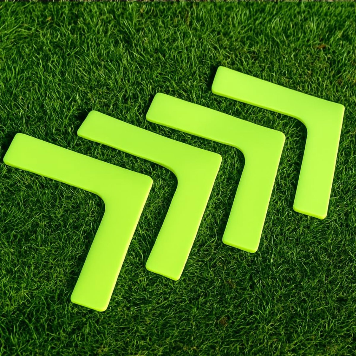 Solidchoice - Set van 4 Antislip Vloermarkers voor Snelheidstraining