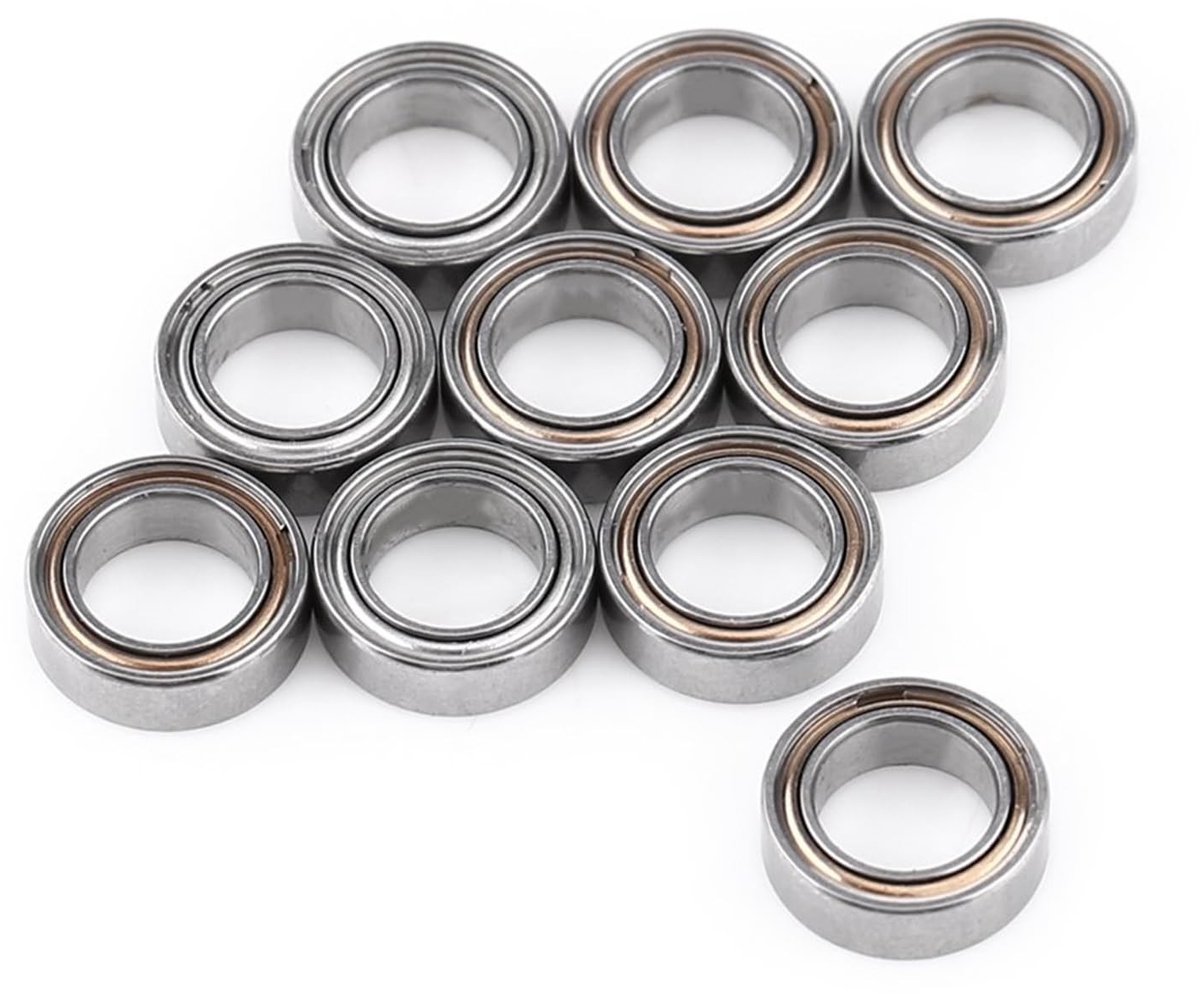 Solidchoice - Set van 10 Miniatuur Kogellagers voor Precisiewerk 5x8x2.5mm