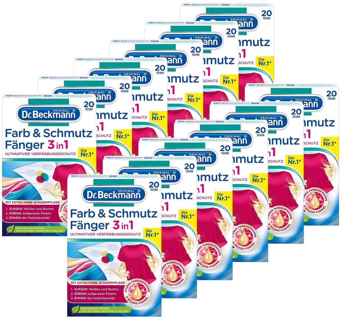 Solidchoice - Kleur- en Vuilvanger Doeken voor Wasmachine