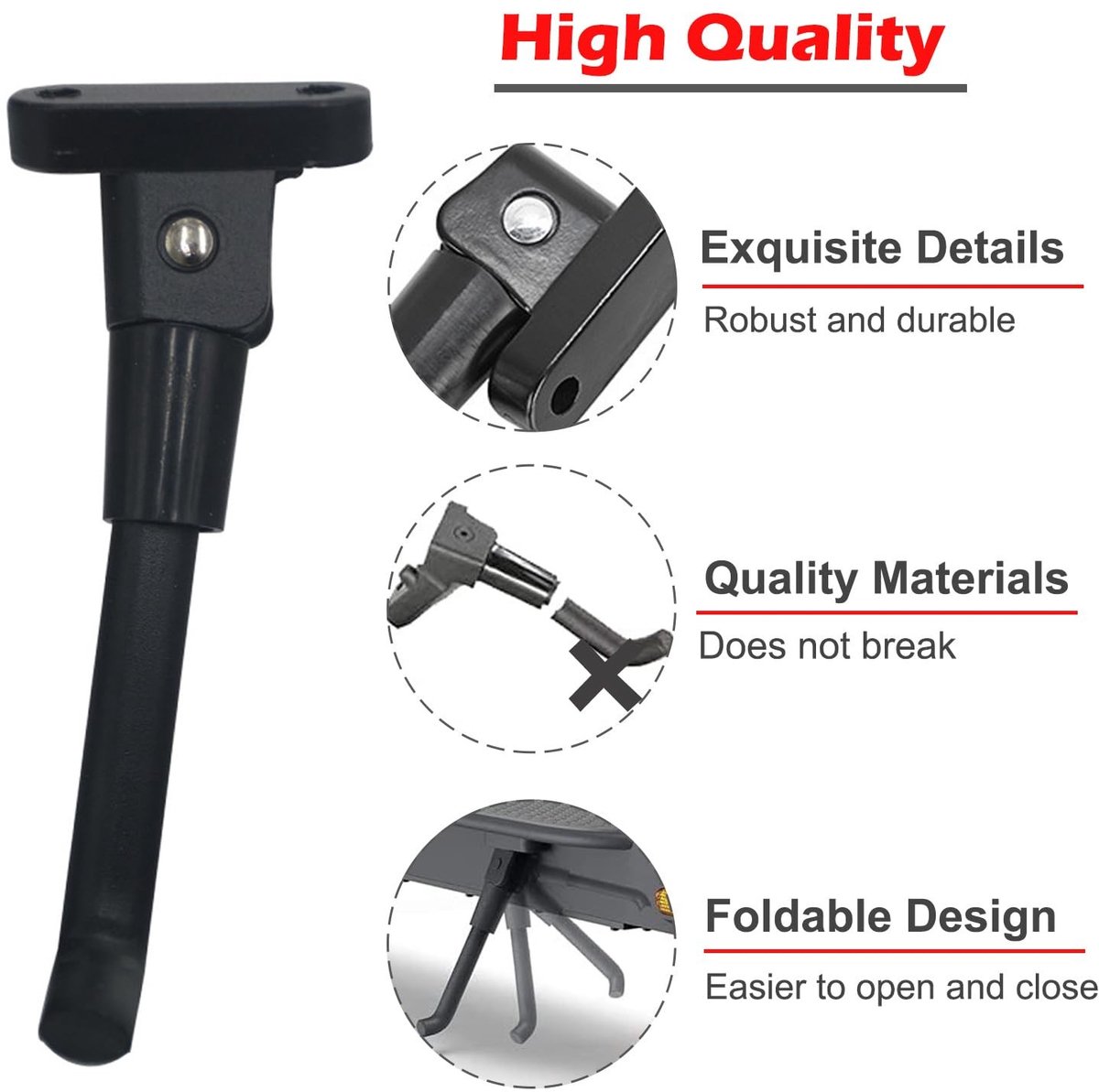Solidchoice - Elektrische Scooter Standaard voor M365 / Pro / Pro 2 / 1S / 3