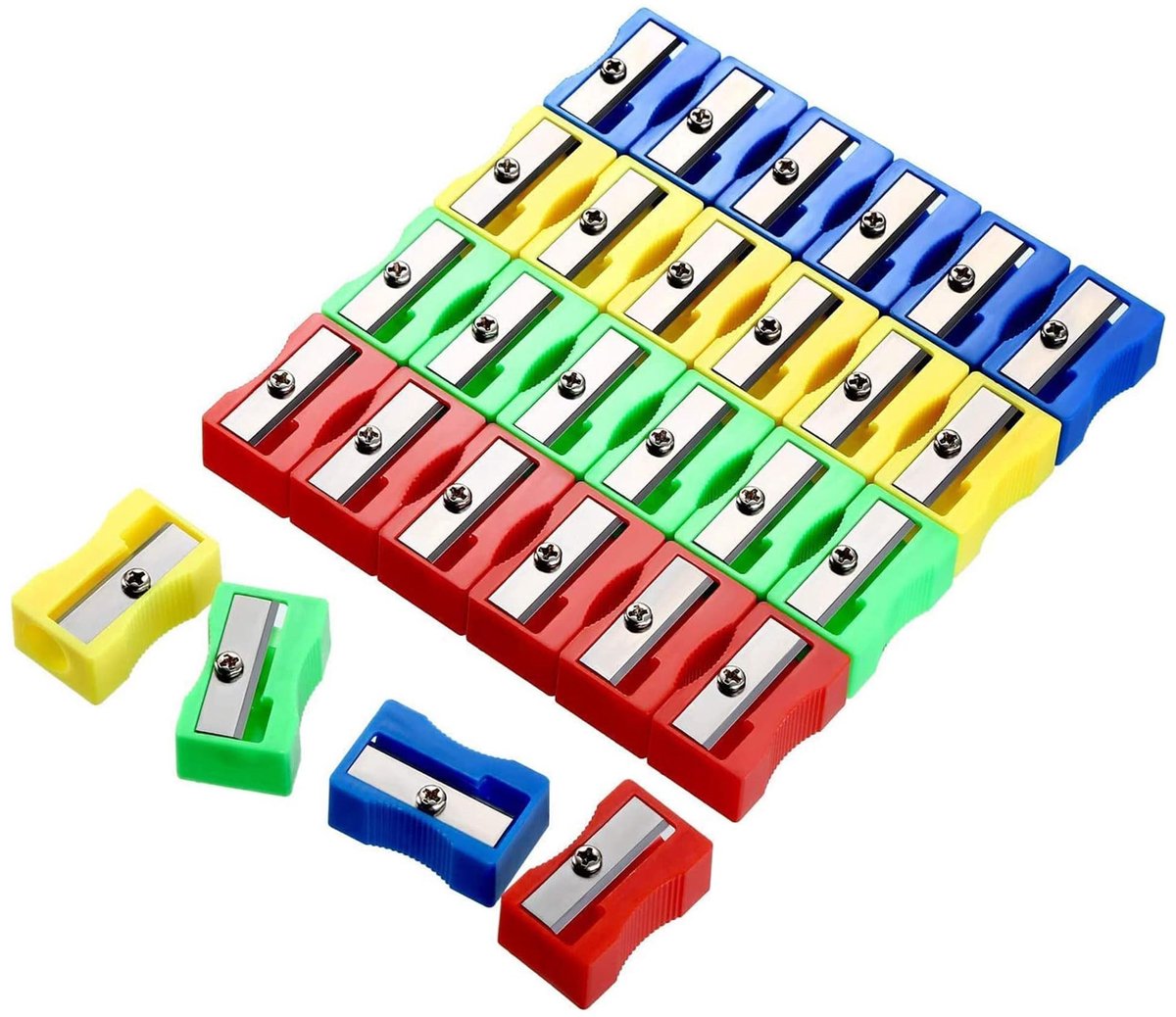 Solidchoice - 50 Mini Metalen Puntenslijpers voor Volwassenen
