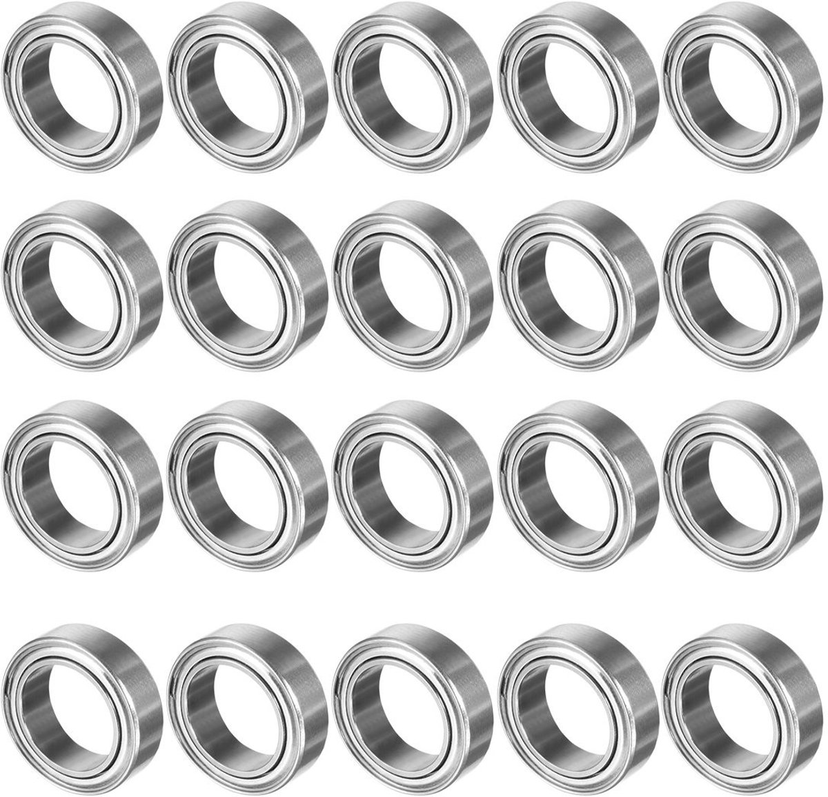 Solidchoice - Set van 20 Miniatuur Bal Lagertjes MR128ZZ