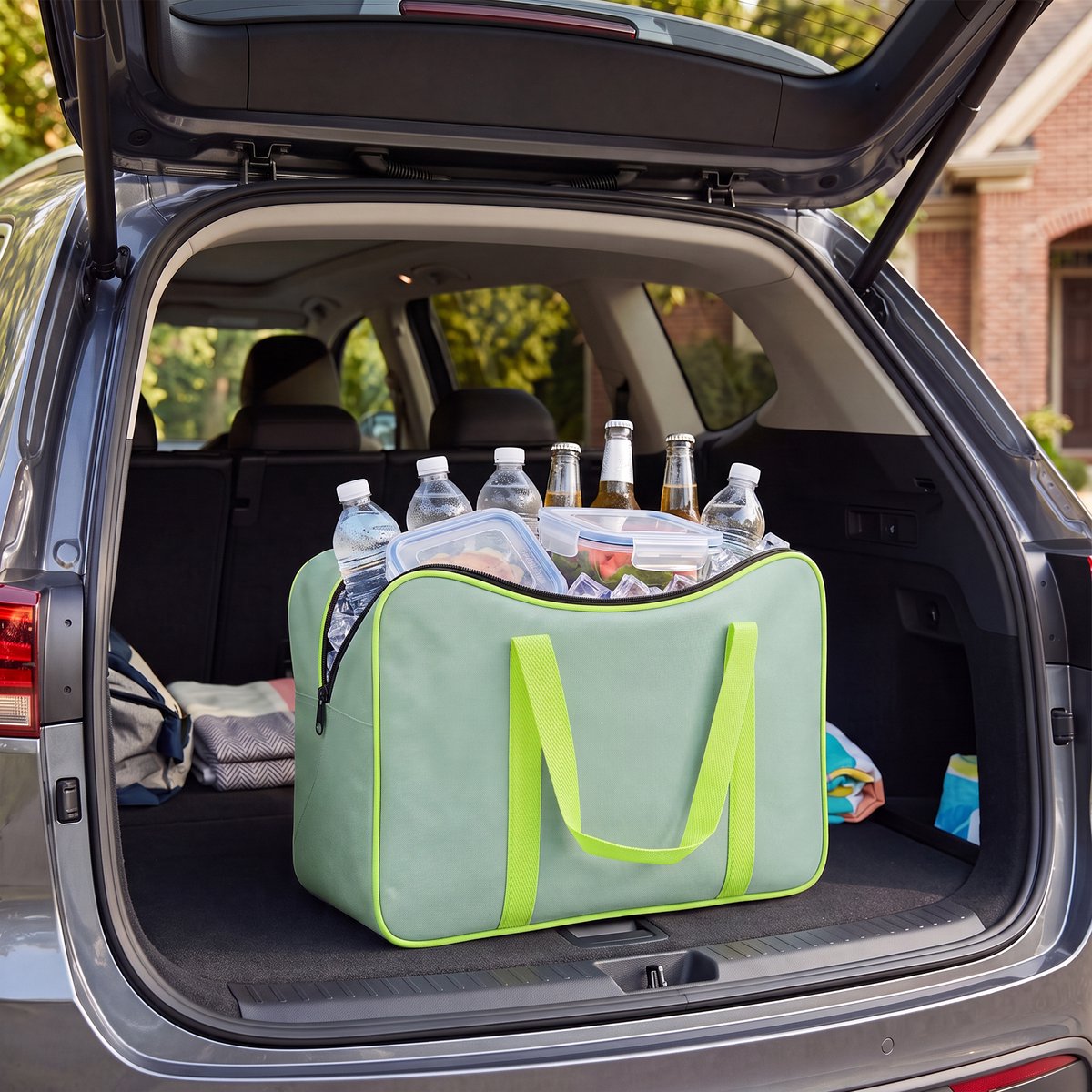 Koeltas 24L - Cooler Bag Lunch Tas - Geisoleerde Koeltas - Lichte Tas - Compacte Koeltas - Picknicktas Kinderen - Thermo Tas - Lunchtas Volwassenen - Koel Tas Dames en Heren - Thermotas - Koeltas Vakantie - Koeltassen - Groen - Löwenthal — cadeau in Cadeau-ideeën - foto 5