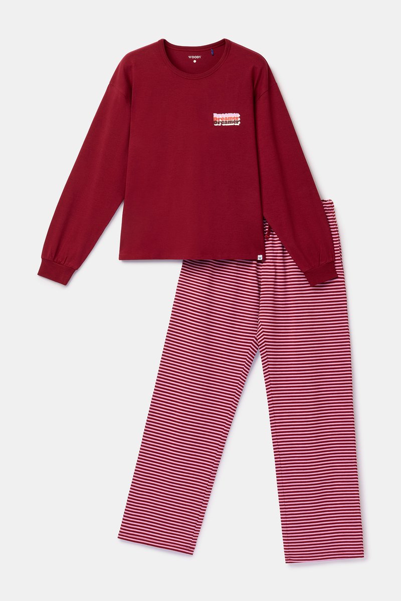 Woody pyjama dames YPA/471-S