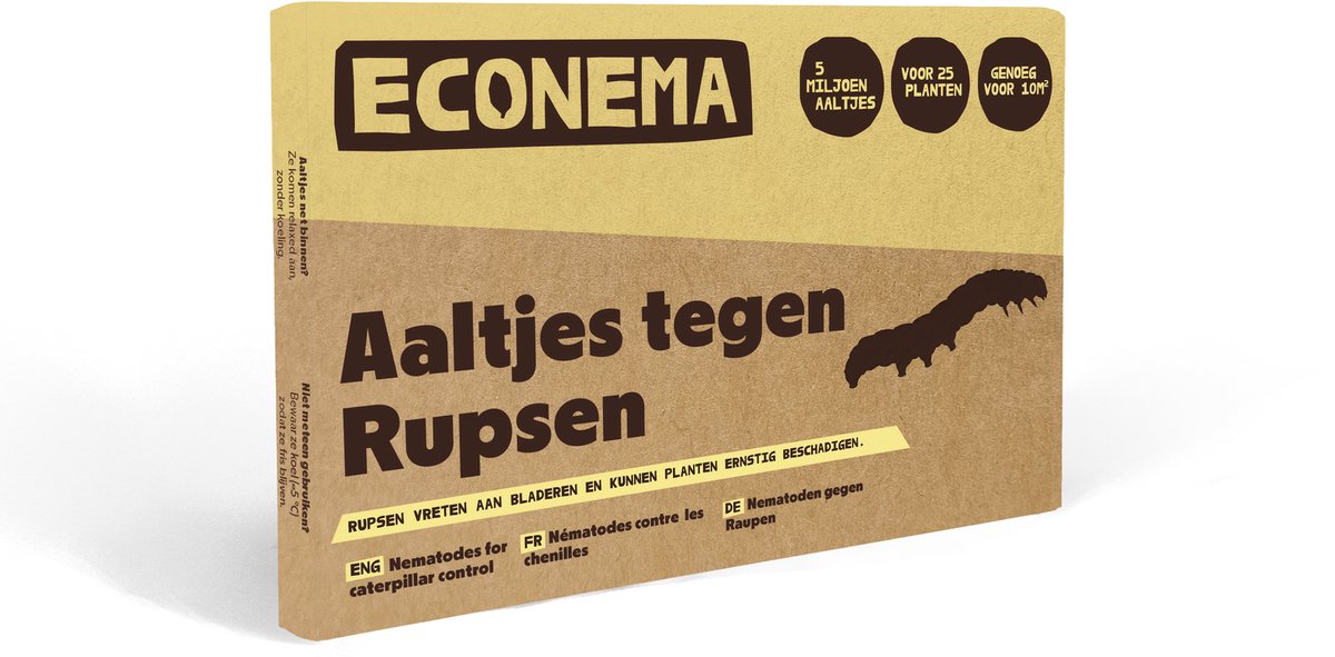Aaltjes tegen Rupsen – 100 m² – rupsen op blad en aardrupsen in de bodem bestrijden