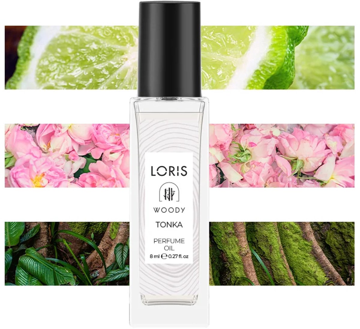 Loris Parfum - TONKA - Parfum Olie - Unisex - 330 heren parfum - 8 ml - Olieroller