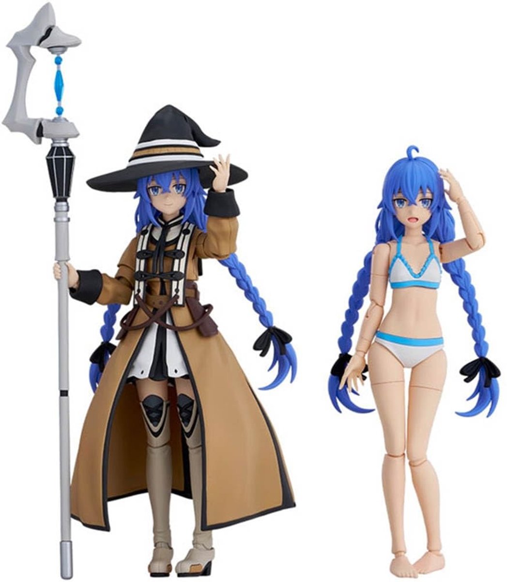 Solidchoice - Decoratie Figuur Migurdia Actiefiguur met Verwisselbare Accessoires - 15 CM