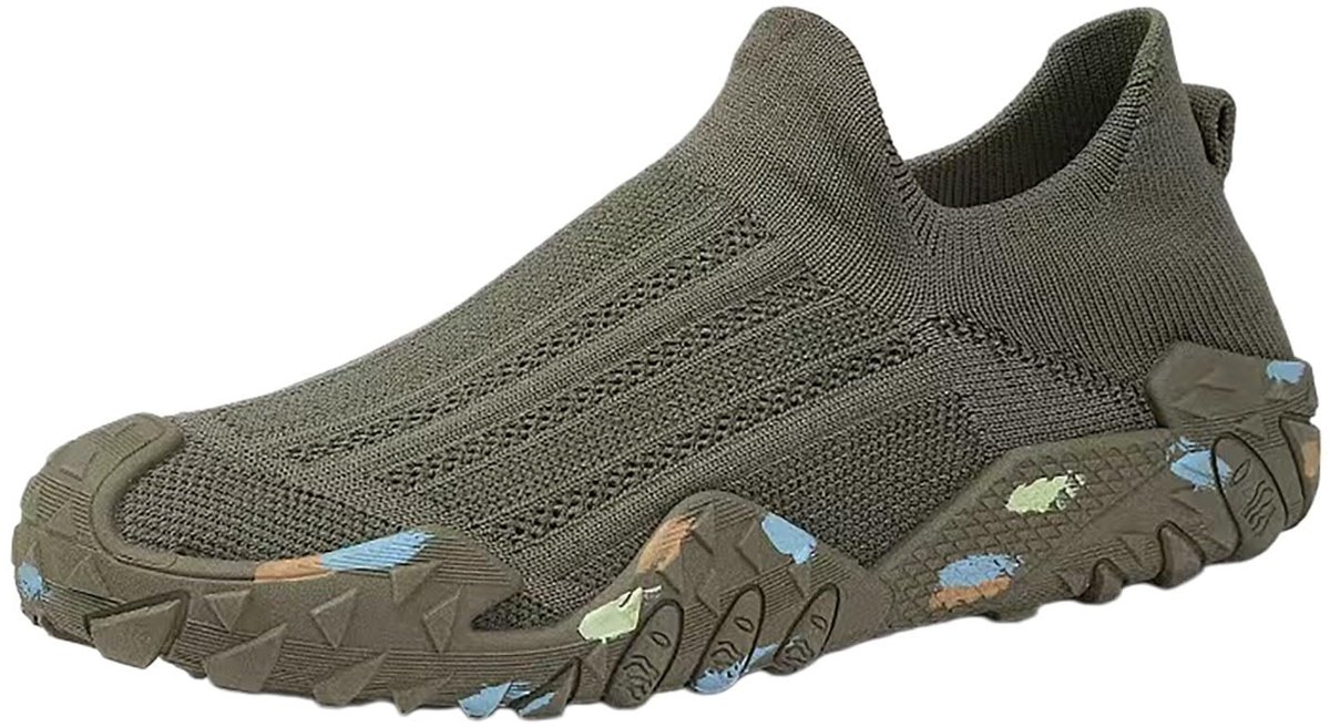 Solidchoice - Slip On Trainers voor Mannen - Ademend en Comfortabel voor Gym en Wandelen
