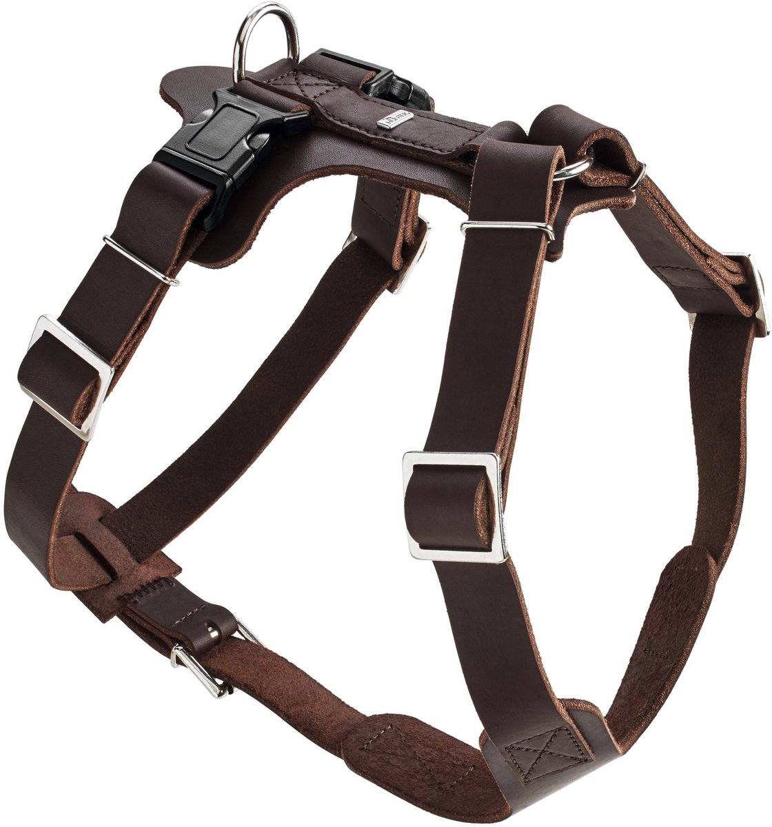 Hunter Hondentuig Aalborg Bruin Maat M-L1 63-90 cm