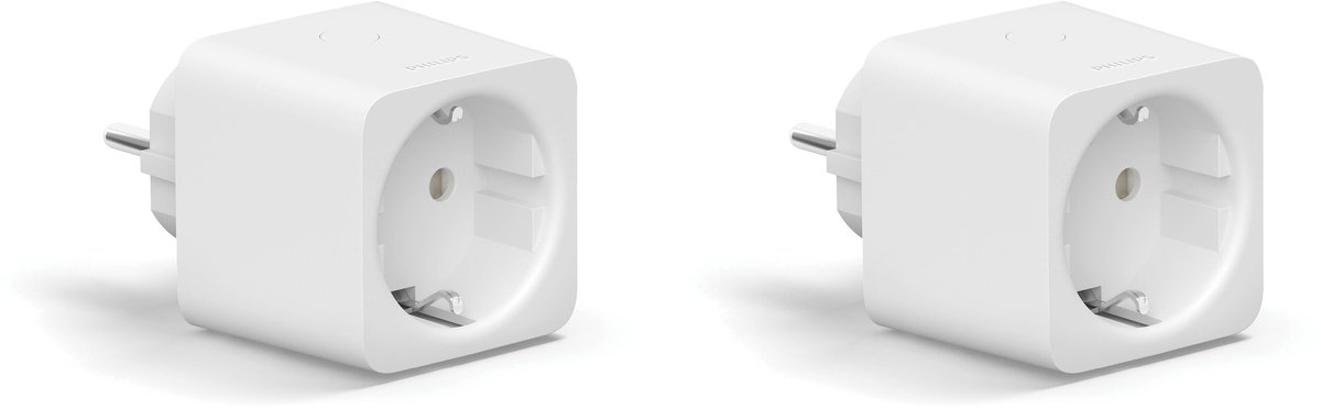 Philips Hue Voordeelverpakking - met 2 Hue Smart Plugs voor Nederland & EU (Type F) - Hue Accessoires