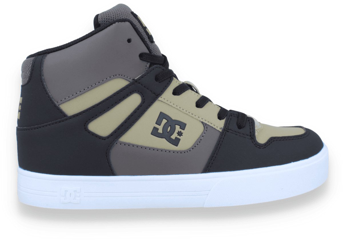 Dc Uni Sneaker Rebound High Brown /white | Maat: 39