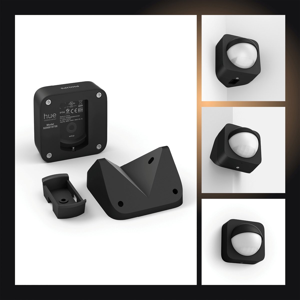 Philips Hue Lot économique - avec 2 Hue Outdoor Motion Sensors