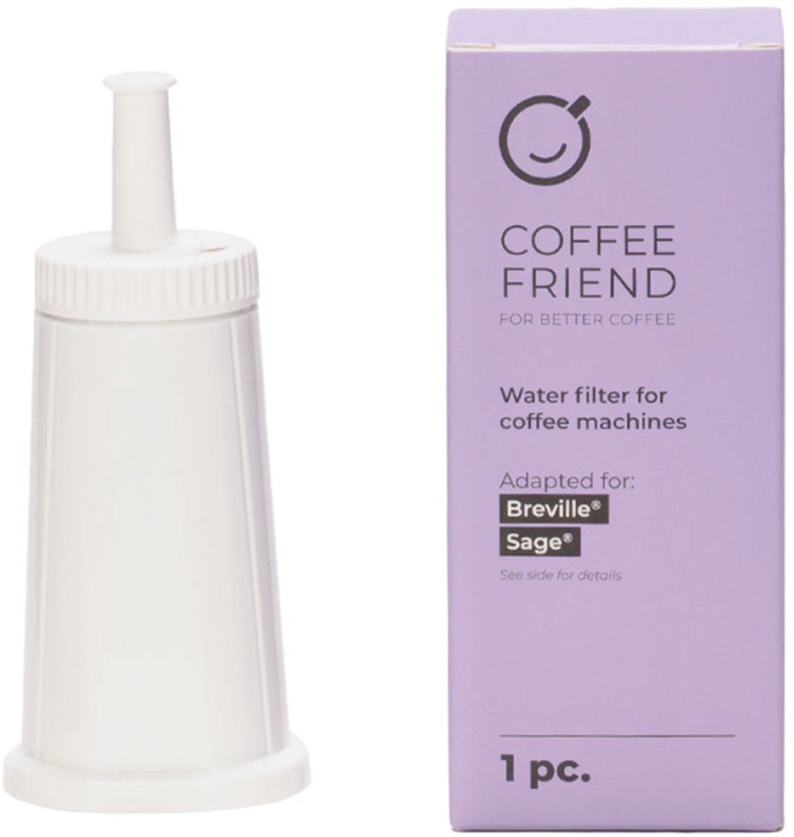 Waterfilter Coffee Friend voor Sage / Breville koffiemachines BES008 (SES008)