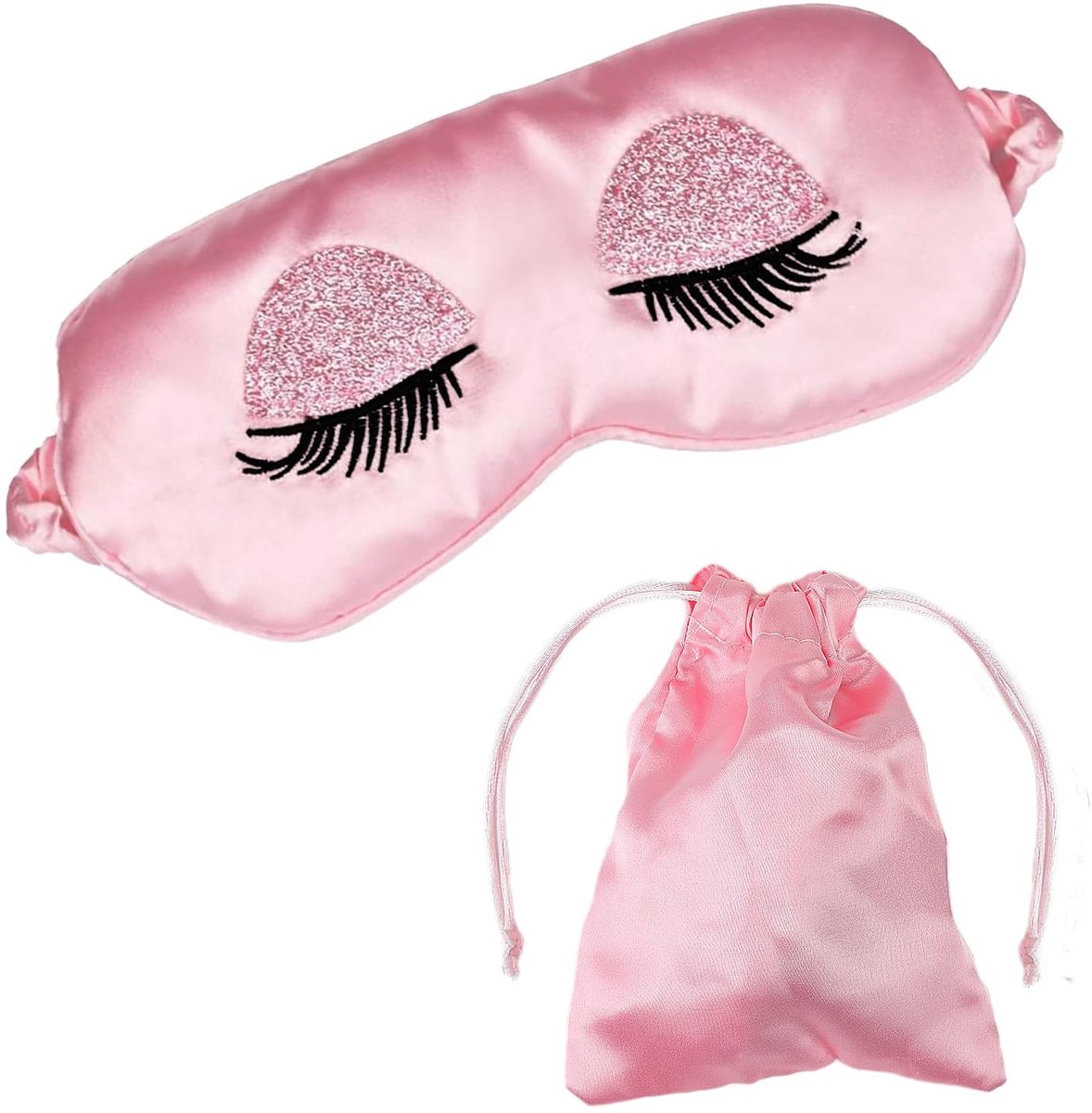 Solidchoice - Luxe Satijnen Nachtmasker voor Slaapcomfort