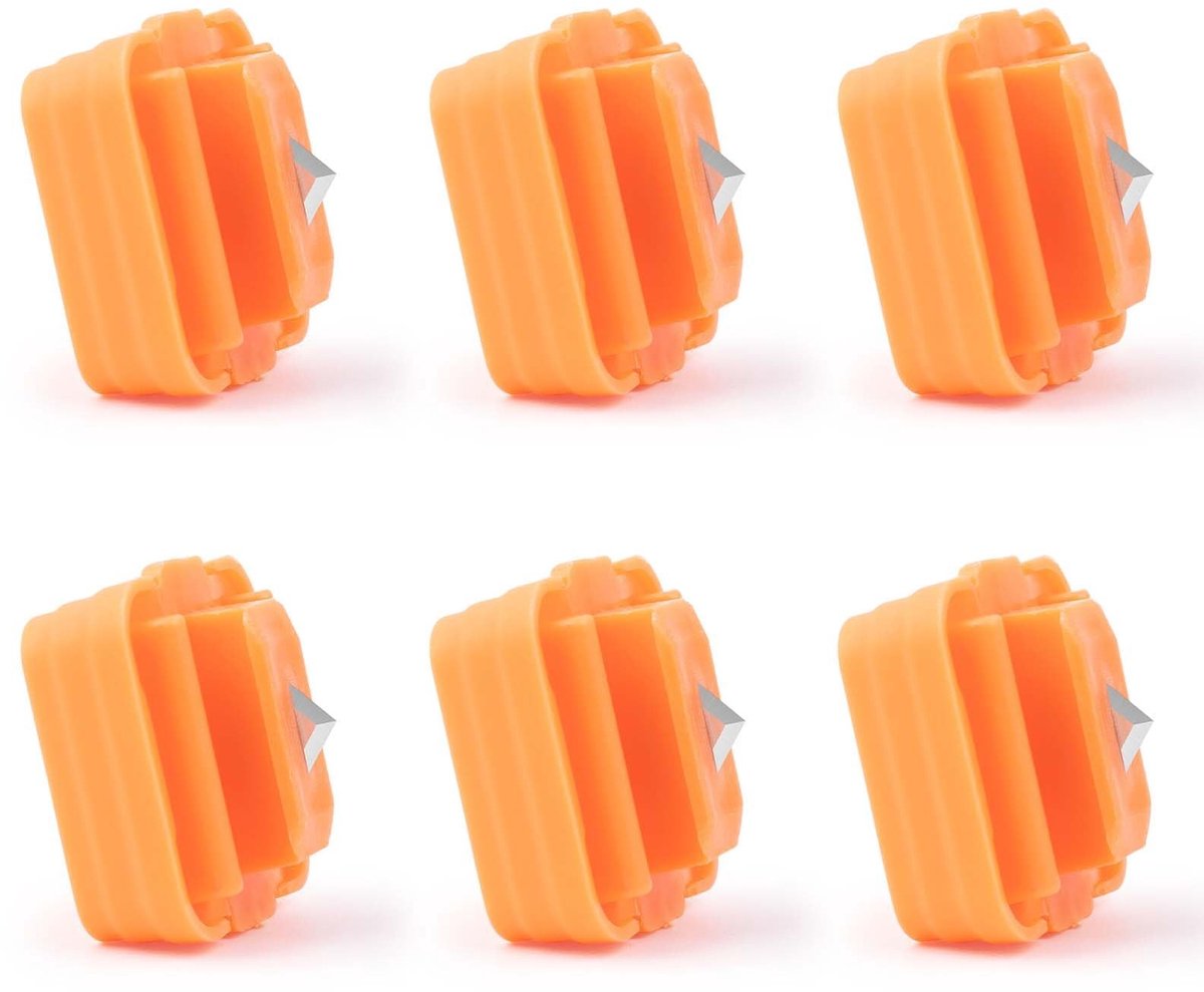 Solidchoice - Set van 6 Vervangende Snijbladen voor Papier Snijders