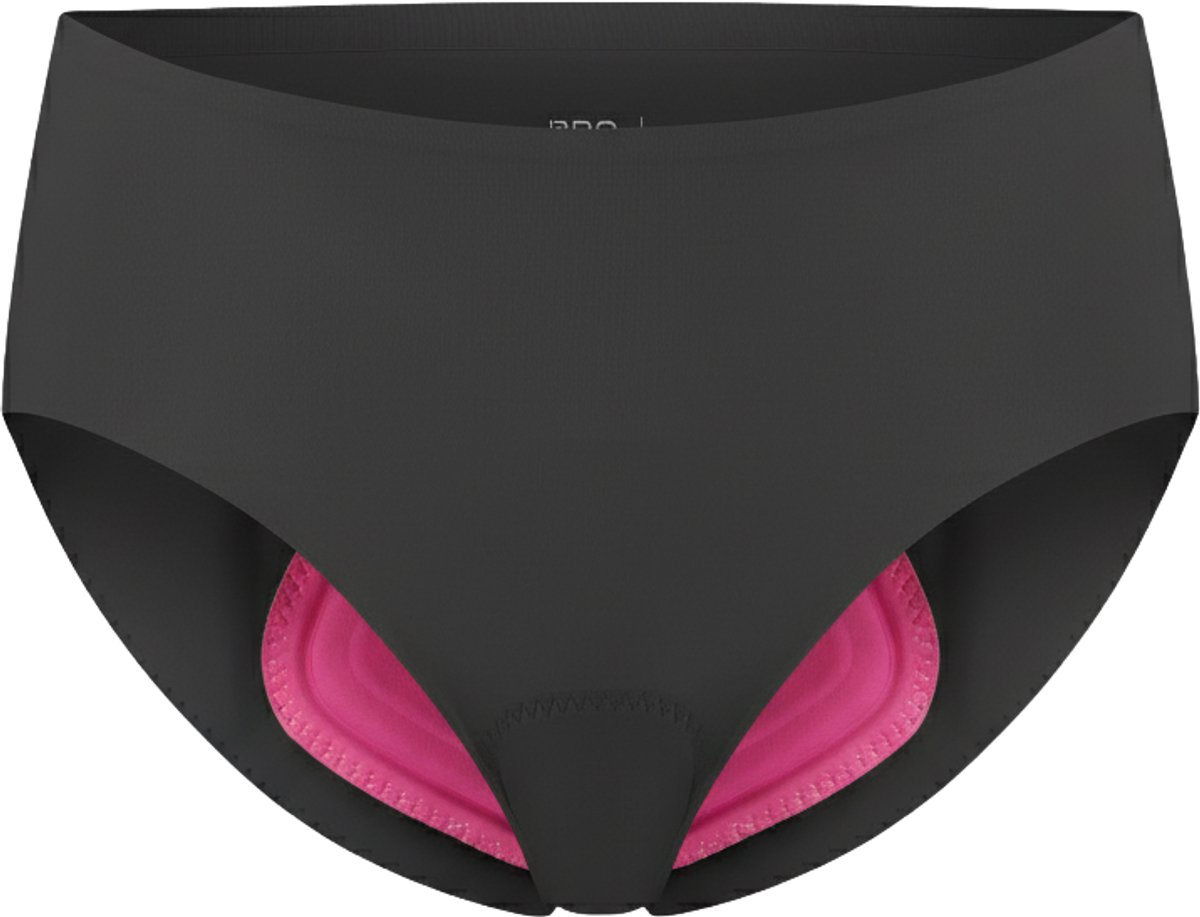 BBB Cycling Fietsonderbroek Dames met Zeem - Sneldrogende Stretch Stof - Ideaal Voor Fietsvakantie of Woon-werk Verkeer - Ultradun Fietsondergoed Dames - XS/S - Zwart - ComfortBrief BUW-66